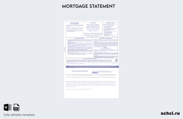 цифровая загрузка Танзании CRDB Bank выписка по ипотеке в форматах Word и PDF, 1